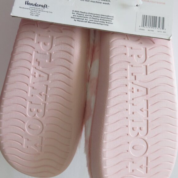 Playboy House-shoes Memory Foam Indoor/Outdoor Slippers size M 6.5 - 7.5 - Picture 6 of 7